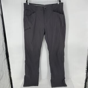 Orvis Pants 38x34 Men’s Trek Pant Forged Iron Gray Hiking Stretch